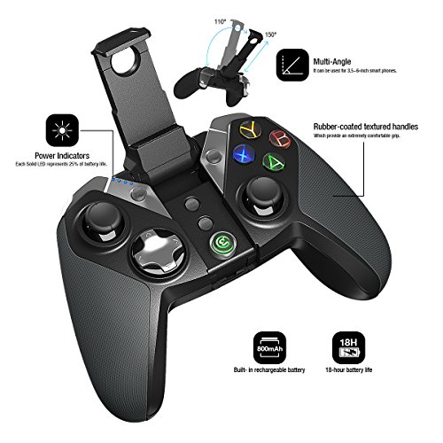 GameSir G4 Mando Inal  mbrico para Juegos para Smartphone Android  PC Windows  - Bluetooth Cable