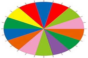 SPYMINNPOO Rainbow Jeu Parachute, 3m 3.6m 6m Enfants Amusement Parachute Rainbow Parachute Jouet Multicolore Fête Enfants Jeux Parachute Enfants Jeux De Plein Air Exercice Développement Maternelle (6 mètres)