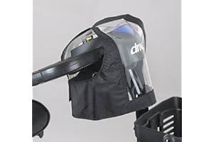 Ducksback Mobilitätsroller Bedienfeld/Pinne-Abdeckung (schwarz)