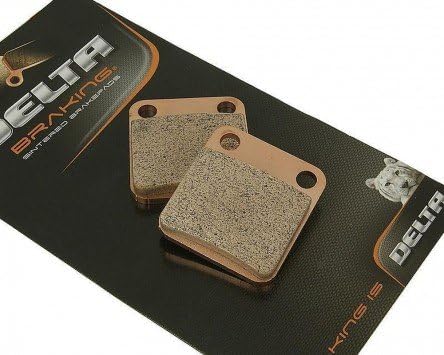 Delta Braking Sintered Brake Pads for Yamaha 450 YFZ Year of Manufacture 12 (Front Left / Front Right)