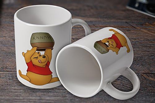 Winnie the Pooh with Honey Mug in 6oz or 11oz (11oz)