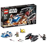 LEGO Star Wars - Microfighter A-Wing vs. Silencer TIE - 75196 - Jeu de Construction