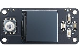 XICOOLEE 1.3inch LCD Display Module, Embedded ST7789 Driver, 240×240 Resolution IPS Screen 65K RGB Color SPI Interface,Supported Raspberry Pi Zero/Zero W/Zero 2W/Zero WH/2B/3B/3B+/4B