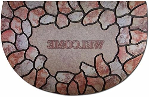 Qianmo-Carpet Mat Rubber Flocking Mats European Door Mats Bathroom Bathroom Mats Coffee Table Outdoor Carpet 4, 600Mmx900Mm