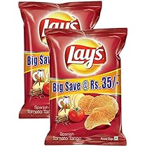 Lay's More Combo - Potato Chips - Spanish Tomato Tango Big, 95 Gm ...