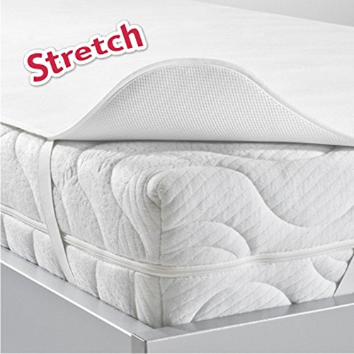BNP 4142 Bed Care Matratzenauflage air-doppio Stretch Molton 90 x 200 cm - 2