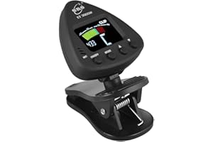 Festnight eno ET 3000W - Sintonizador de instrumentos de viento compatible con micrófono y modo de afinación de clip para clarinete saxofón Flauta de trompeta