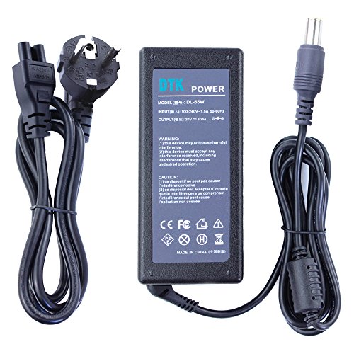 Dtk® Notebook Laptop-Ladegerät AC-Netzteil für LENOVO 20V 3,25A 65W Netz Batterie-Stromversorgung Connector Size: 7.9mm x 5.5mm