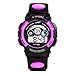 Produktbild Kanpola Erwachsene Jungen Mädchen wasserdicht Digital LED Quarz Alarm Datum Sport Armbanduhr Schlaf Tracker (Violett)