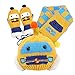 Unique Winter Baby Hats/Caps Scarf & Gloves Useful Cute Woolen Baby Set Yellow