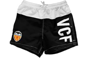 Valencia C.F. Boy's Bañador Niño Valencia CF Swimt Blanqui Swimsuit