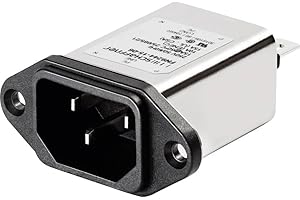 SCHAFFNER FN9244-6-06 Netzfilter mit Kaltgerätebuchse 250 V/AC 6 A (L x B) 48 mm x 22.5 mm 1 St.