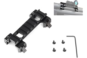 ProWildGear Claw Scope Sight Mounts Alluminio Picatinny Rail per Caccia Pro MP5 G3 GSG5 GSG-5 A5 Base di montaggio