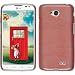 Produktbild PhoneNatic Case für LG L70 Dual Hülle Silikon rosa brushed + 2 Schutzfolien