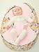 Baby bean bag for babies newborn toddler with fillings, harness and free covers prefilled, ready to use, Baby shower Gift (Pink Safari)