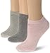 Produktbild Calvin Klein socks Damen Sneakersöckchen 3er Pack ECR774, FADED-PINK/PALE-GREY/GREY, 37/41