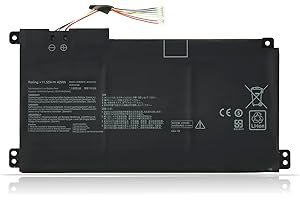 LUSONBAY B31N1912 Replacement Laptop Battery For VivoBook 14 E410 E410MA E410KA L410 L410MA F414 F414M E510MA E510KA L510MA Series Notebook New Battery 11.55V/42Wh