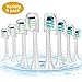 Produktbild Eliubing Zahnbürstenköpfe für Philips Sonicare ProtectivecleanDiamondclean2 Serie Plaque Control3 Serie GumhealthyEssence + HealthyWhite + EasyCleanFlexcare/+/Platinum Modelle, 8 Stück