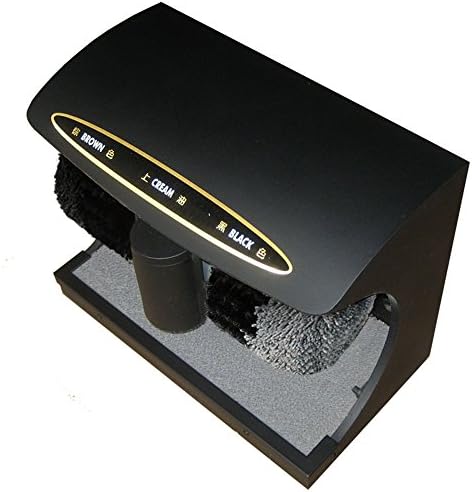 ZZHF Shoe polisher Automatic sensor Vertical shoeshine Household electric shoe brush machine black 31 * 27 * 21cm Shoe polisher