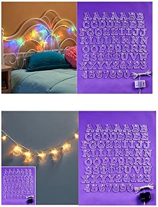 64 Piece Alpha Lights - White
