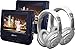 Price comparison product image Jay-Tech 728 K Headrest Car Cinema Set 2 x 7 Inch Car DVD Player + 2x Bluetooth Headphones – Video Player – TFT LCD Monitor