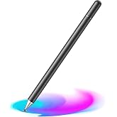 Dokunmatik Passive Stylus Kalem Tablet Telefon Bilgisayar Kalemi 2 in 1 Siyah