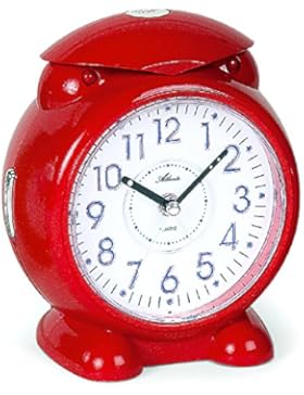 Kinderwecker Rot Mädchen Eule mit Musik Licht Snooze - Atlanta 1985-1