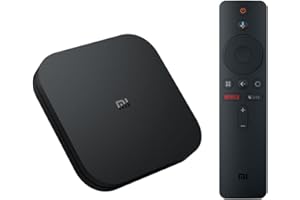 Xiaomi Mi Box S 4K Ultra HD Android TV Streaming Media Player with Google Assistant & Chromecast Built-In – Black