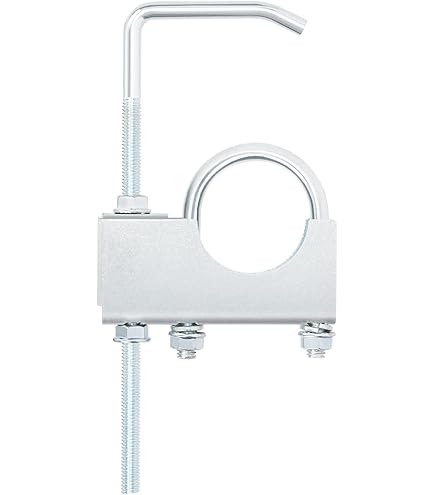 Zorqon 2Pcs Universal Exhaust Hanger, Adjustable Muffler Hanger, Swivel Heavy Duty