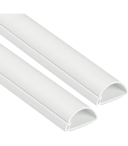 Canalina Copricavi D-Line - Semicircolare 50x25 Mm Effetto Quercia 2x1 Metro - Foto 6