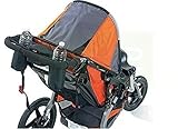 Worsendy Kinderwagen Organizer Kinderwagen Zubehör Universal schwarz Baby Wickeltasche Kinderwagen Buggy Becherhalter passend für die meisten Kinderwagen - 7
