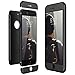 Produktbild CE-Link für iPhone 7 Plus Hülle Hardcase 3 in 1 Handyhülle Ultra Dünn Hartschale 360 Grad Full Body Schutz 3 Teilig Styliche Handytasche Backcover Schutzhülle Anti-Kratzer Elegant Stoßfest Hart PC Skin Rückdeckel Glatte Rückseite Bumper -- Schwarz