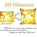 Produktbild DSL&HXY Vintage Tropical Palm Leaves Pattern Decorative Throw Pillow Covers 18 x 18 for Sofa Accent Pillows