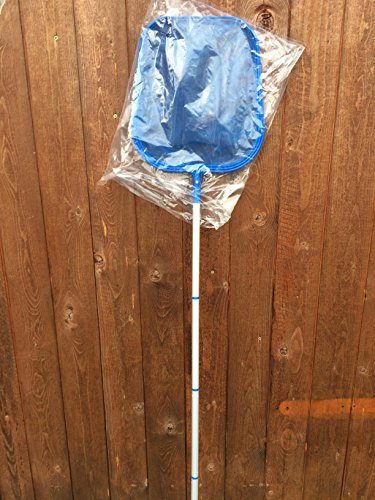 Kescher Poolkescher + AluStange Laubkescher Bodenkescher Oberflächenkescher Pool - 2