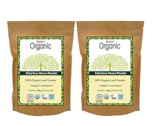 Radico 100% Organic Colorless Henna - Set of 2