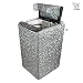 E-Retailer Classic Silver Colour With Square Design Top Load Washing Machine Cover (Suitable For 6 kg, 6.5 kg, 7 kg, 7.5 kg) RS.349.00