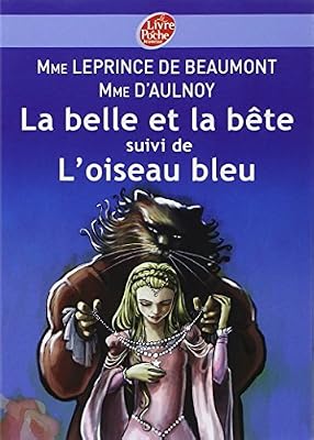 Livre de Poche Jeunesse La belle et la bête : Suivi de L'oiseau bleu