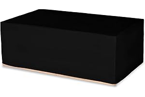 TexDeko GmbH Husse für Europalette Palettenhusse Palettenüberzug Europalettenhusse für Palettenpolster (3 Paletten (120x80x44cm), Schwarz (wasserdicht))