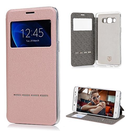 Samsung Galaxy J5 2016 H  lle Galaxy J5  2016  Wallet Case YOKIRIN PU Leder Wallet Case Folio Schutzh  lle Tasche Handytasche Schale Handycover Ledert
