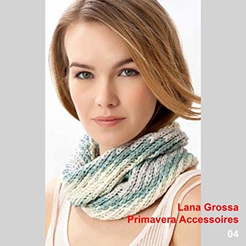 Lana Grossa Primavera Bändchengarn inkl. Anleitung f. Loop-Schal Fb. 104 - 6