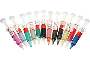 NIDONE Pâte à polir diamantée pour polissage fin à final, grains de 0,5 à 40 microns, 5 grammes 12 pièces