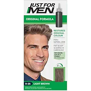 Just For Men H25 Light Brown Hair Color 60 Ml