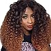 Produktbild Mypace Blond Lang Glatt Für Männer Damen Frauen Fashion Lady Gold Brown Gradient Short Curls Hair Cosplay Party Wig
