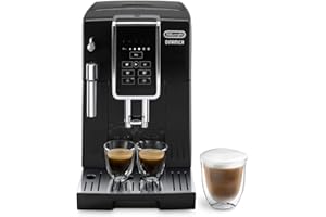 De'Longhi Dinamica Machine a Café Grain ECAM350.15.B, Machine Expresso et Cappucino, Noir
