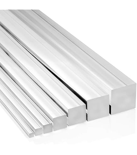 4 Acryl Rundstäbe 25x100 Mm – Transparent, Für Modellbau, DIY & Dekoration
