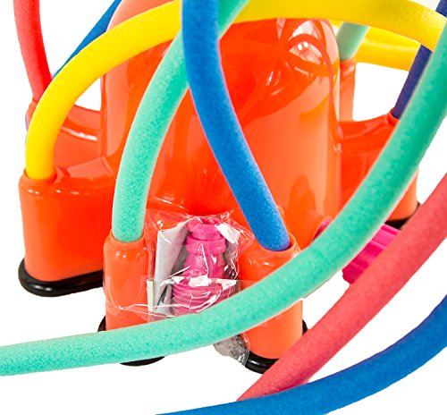 Krake Oktopus mehrfarbig Wasser-Sprinkler Wasser-Spielzeug Garten-Sprenger Rasen-Sprenger Garten-Schlauch Wasser-Schlauch Kinder-Spielzeug Pool-Kanone Planschbecken-Pistole Bewässerungsschlauch - 4