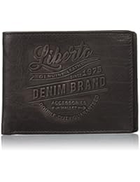 LIBERTO 570975, Monedero para Hombre, Marrón (Brown), 2x8.7x11 cm (W x H x L)