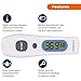 MeasuPro IRT250 No Touch Digital Forehead Thermometer with Baby Safe LED Measuring Guide and Fever Alarm