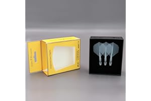 CUESOUL ROST T19 Asta e Aletta per Freccette Integrate, Forma Standard, Set da 3