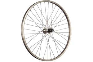 Taylor-Wheels 24 Pouces Roue arrière vélo Chambre Creuse HG Acera 7-10 Argent